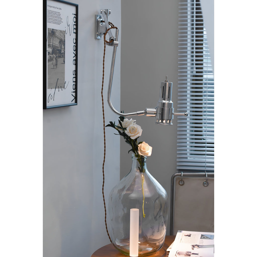 Ersolis Vintage Industrial Swing Arm Sconce Wall Lamp