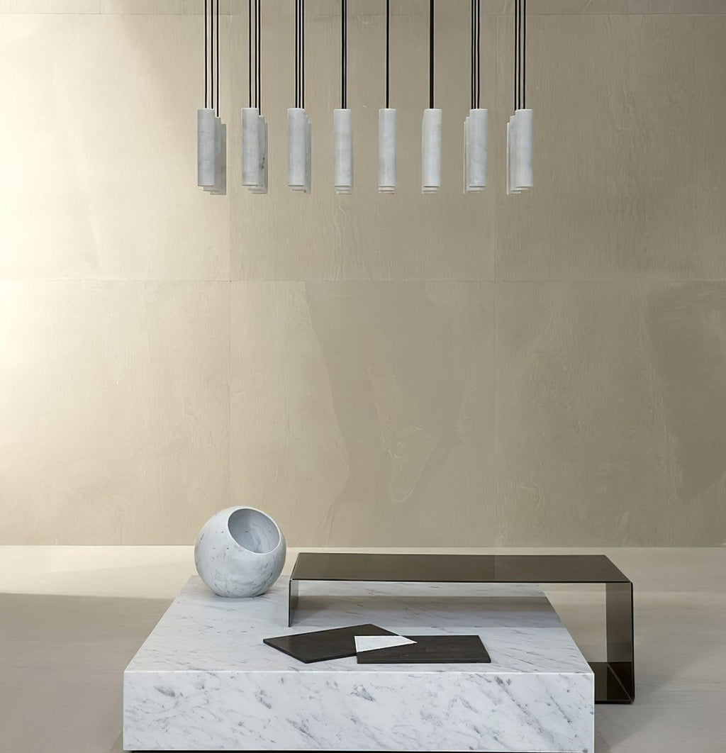 Nyxara Cluster Alabaster Pendant Light