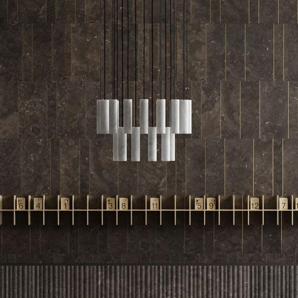 Nyxara Cluster Alabaster Pendant Light