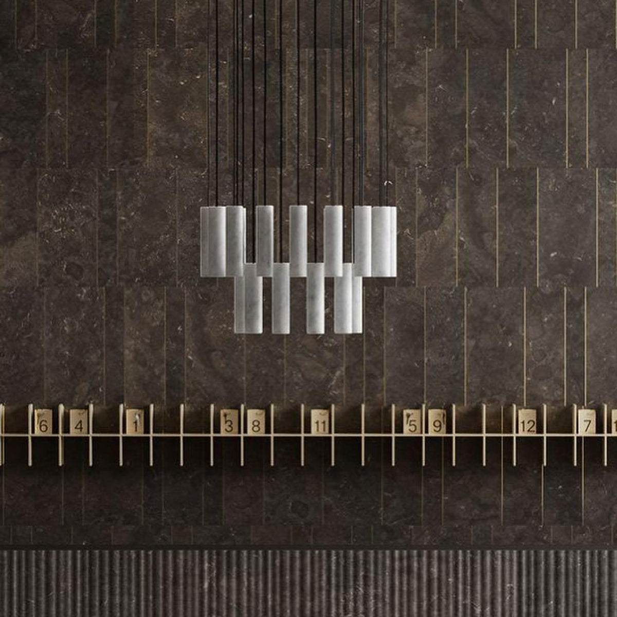 Nyxara Cluster Alabaster Pendant Light
