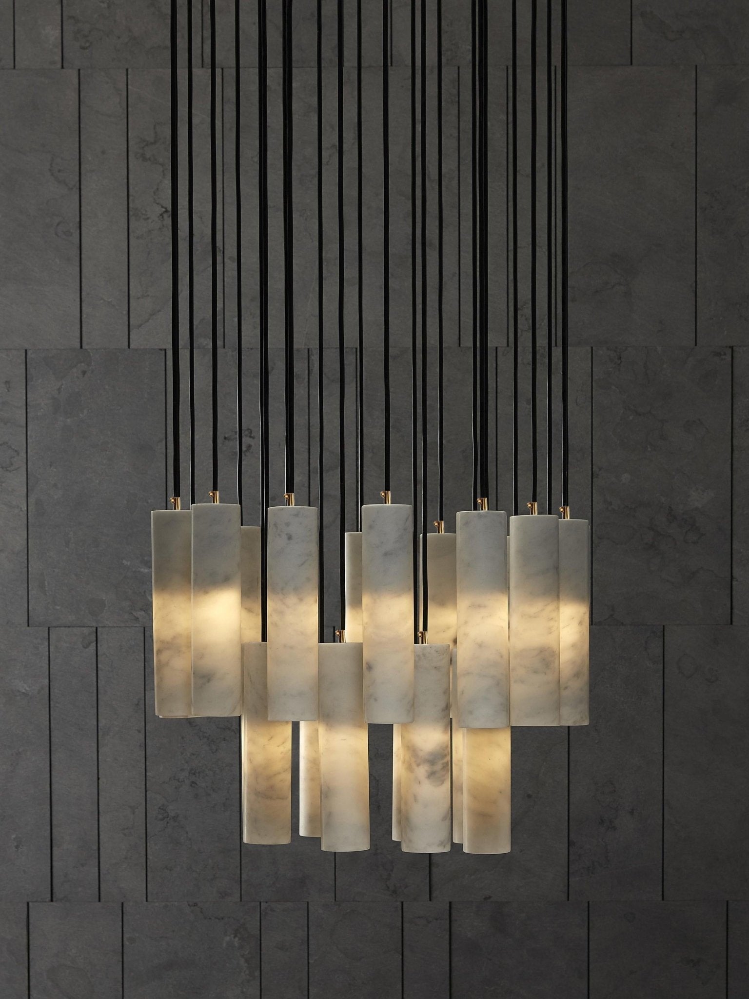 Nyxara Cluster Alabaster Pendant Light