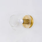Solara Ceiling Lamp Cone Glass Brass Minimalist Industrial