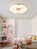 Solara Ceiling Lamp Six-Leaf Flower for Kids Room