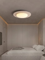 Arsoror Flush-Mount Travertine Ceiling Light