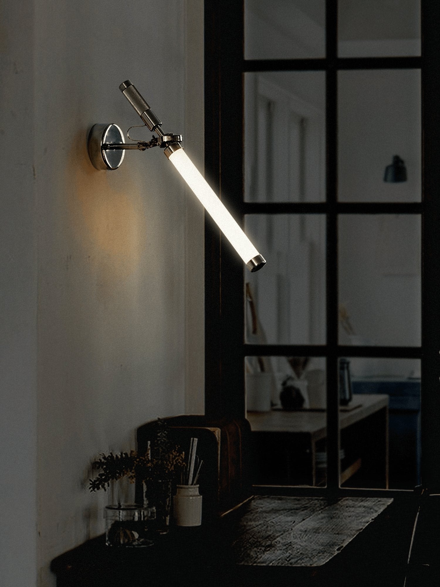 Elsolir Premium Elegance Glass Sconce Wall lamp