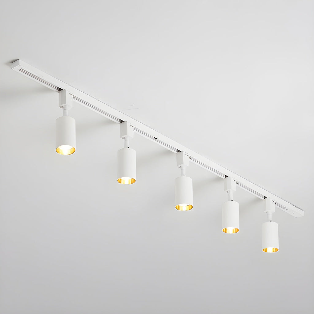 Solara Ceiling Lamp Sleek Cylinder Track with Minimalist