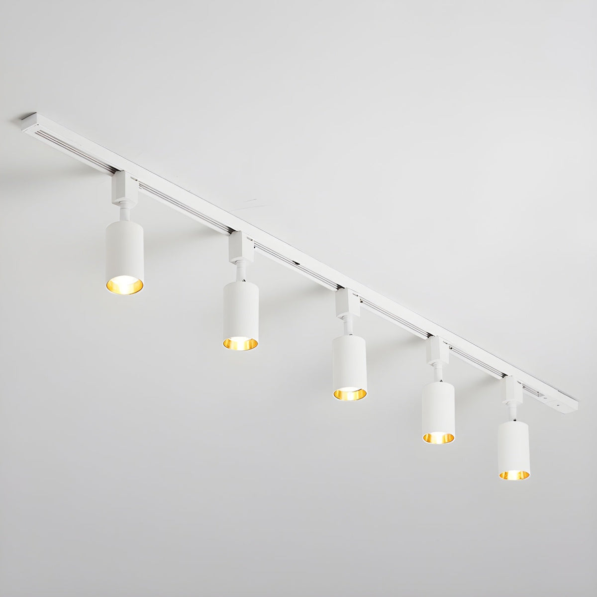 Solara Ceiling Lamp Sleek Cylinder Track with Minimalist