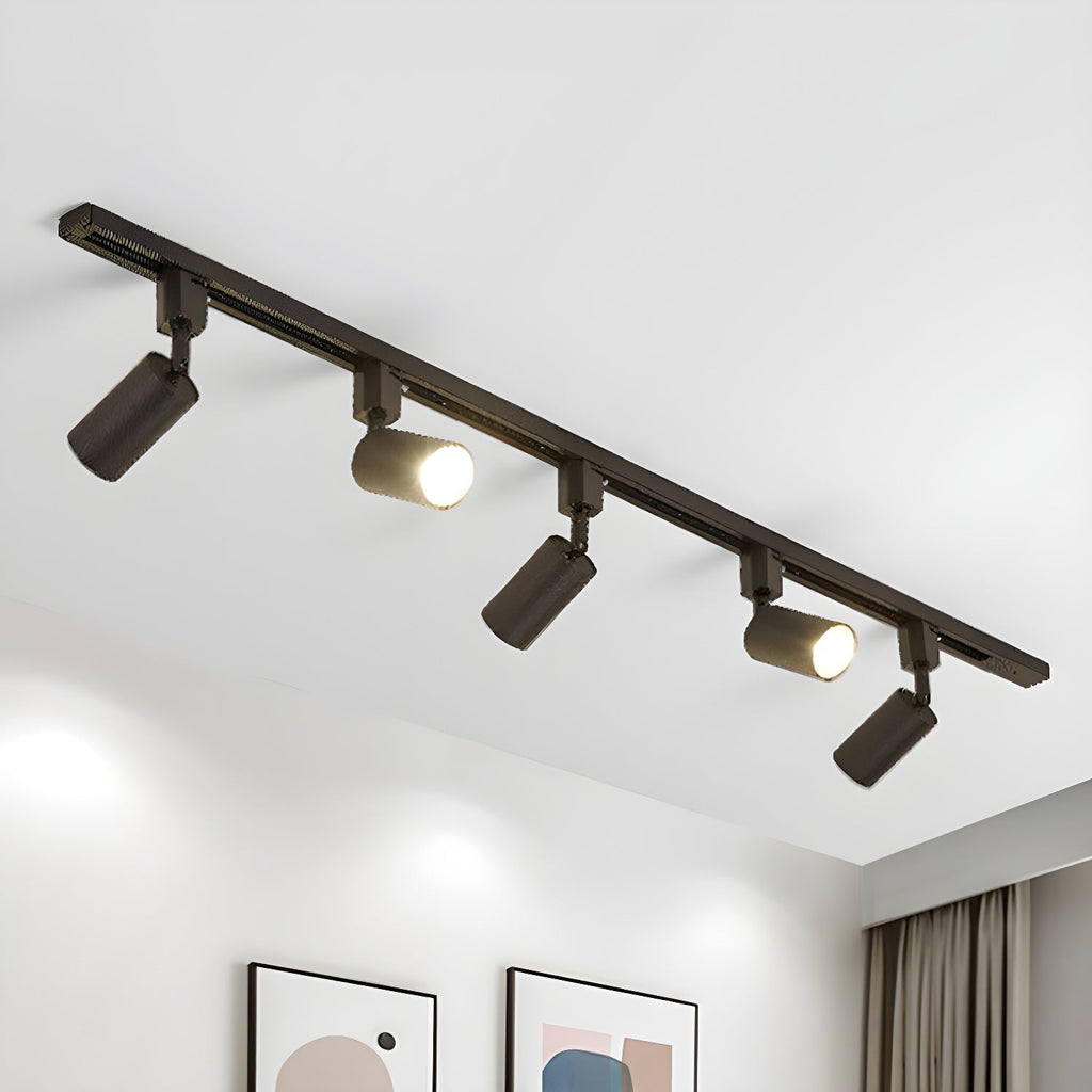 Solara Ceiling Lamp Sleek Cylinder Track with Minimalist