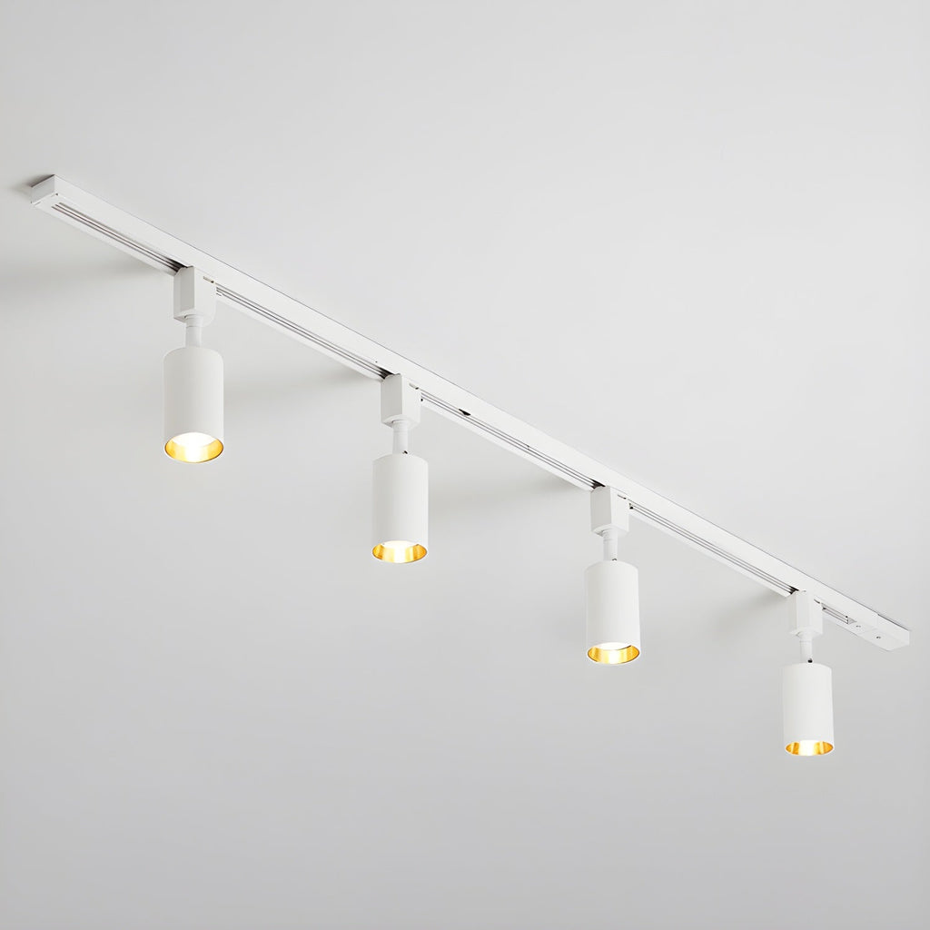 Solara Ceiling Lamp Sleek Cylinder Track with Minimalist