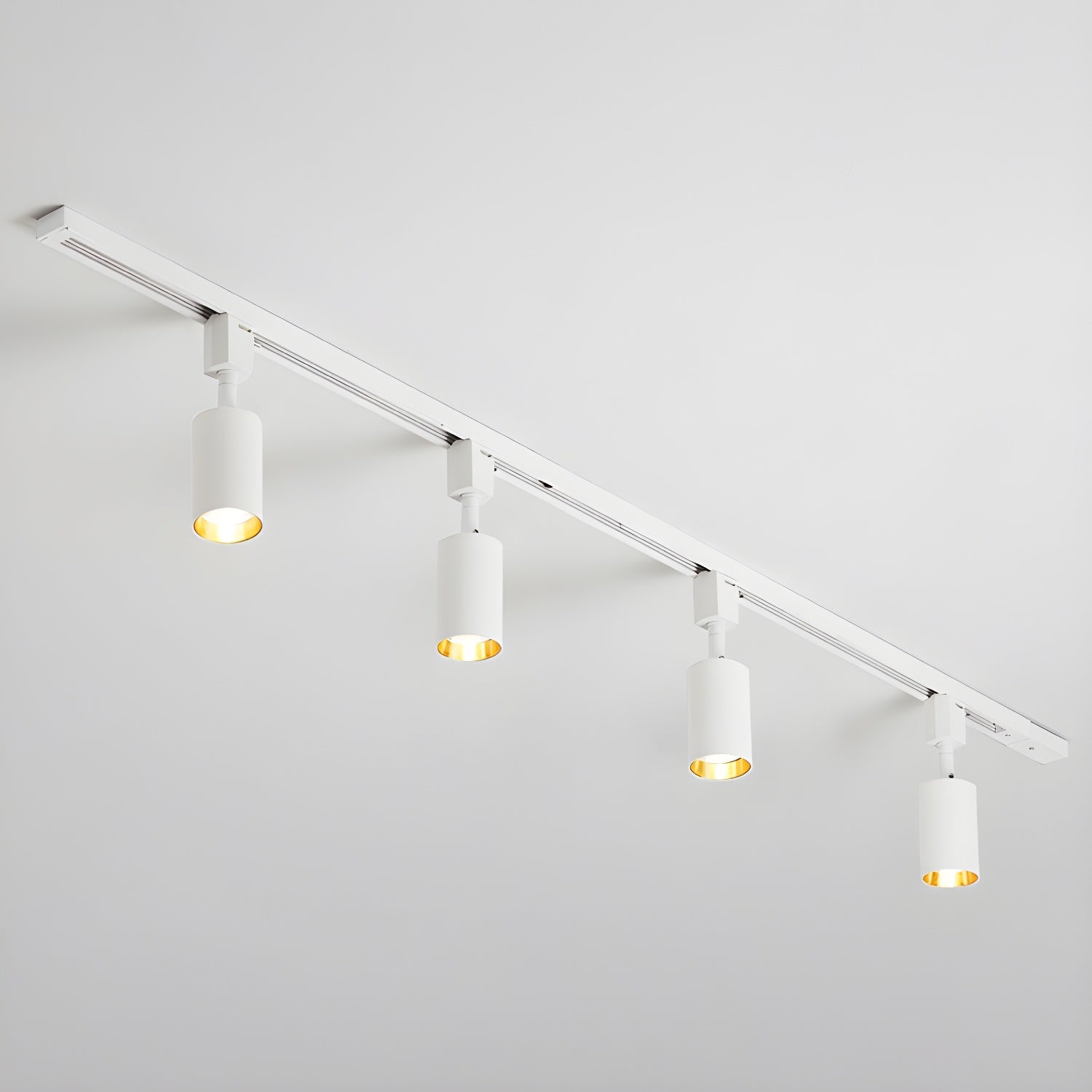 Solara Ceiling Lamp Sleek Cylinder Track with Minimalist