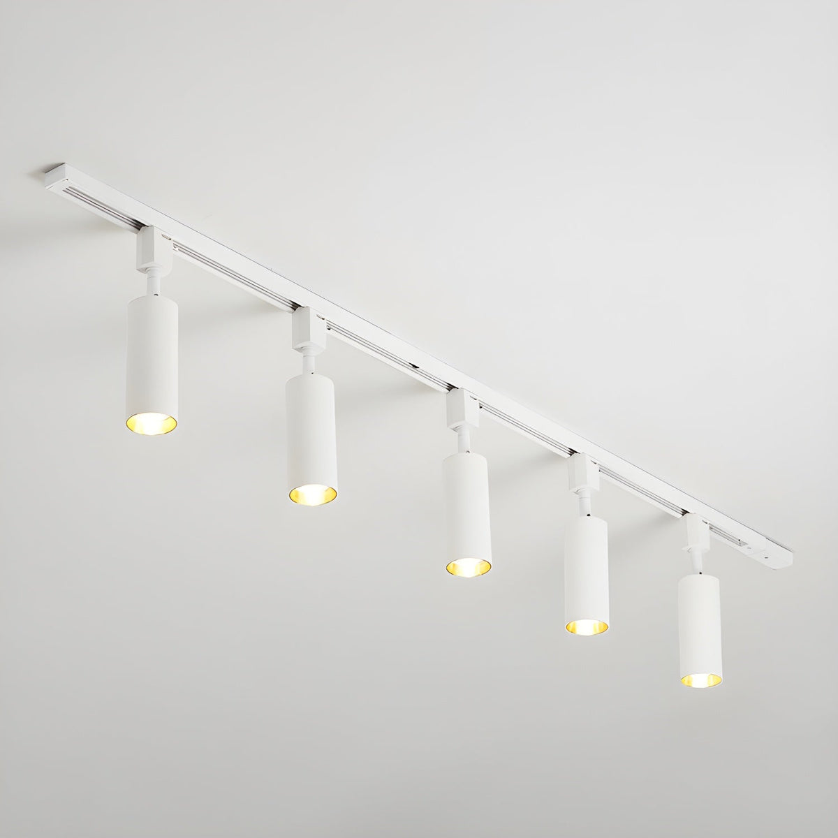 Solara Ceiling Lamp Sleek Cylinder Track with Minimalist