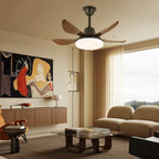Callen Modern Wood Ceiling Fan Light