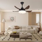 Callen Modern Wood Ceiling Fan Light