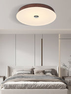 Ceshaora Modern Minimalist Woodgrain Ceiling Light