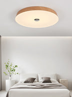 Ceshaora Modern Minimalist Woodgrain Ceiling Light