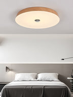 Ceshaora Modern Minimalist Woodgrain Ceiling Light
