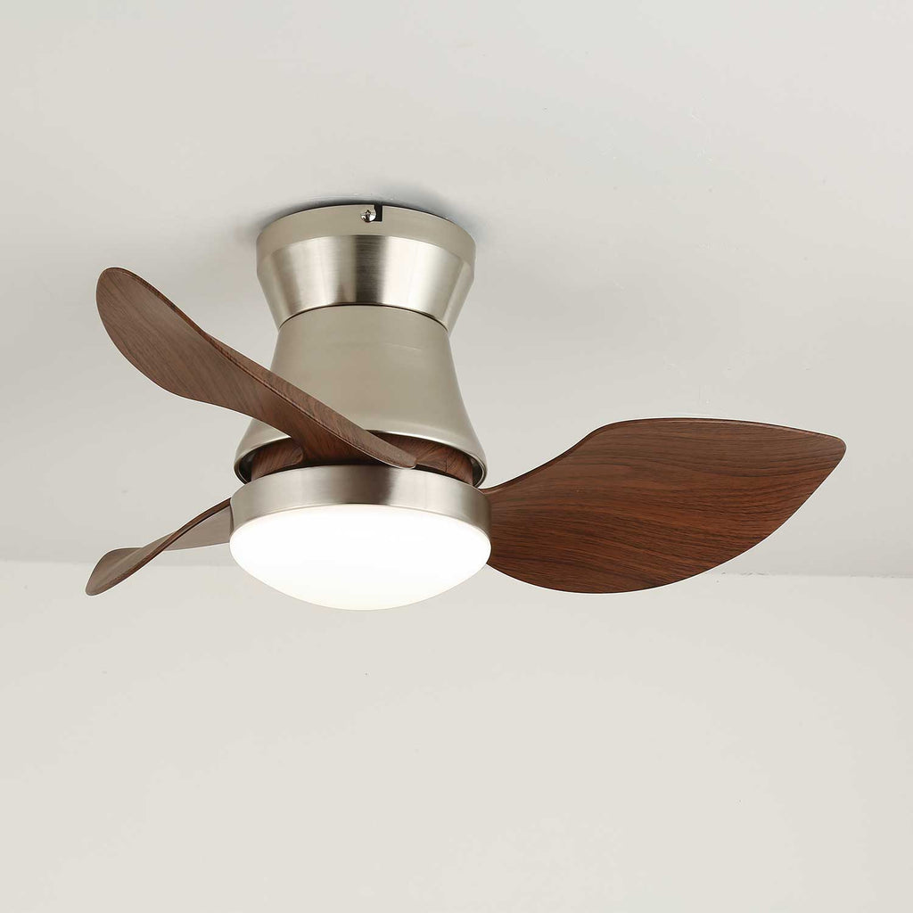 Kaelen Modern Wood Ceiling Fan Light