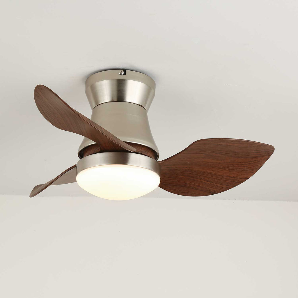 Kaelen Modern Wood Ceiling Fan Light