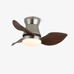 Kaelen Modern Wood Ceiling Fan Light