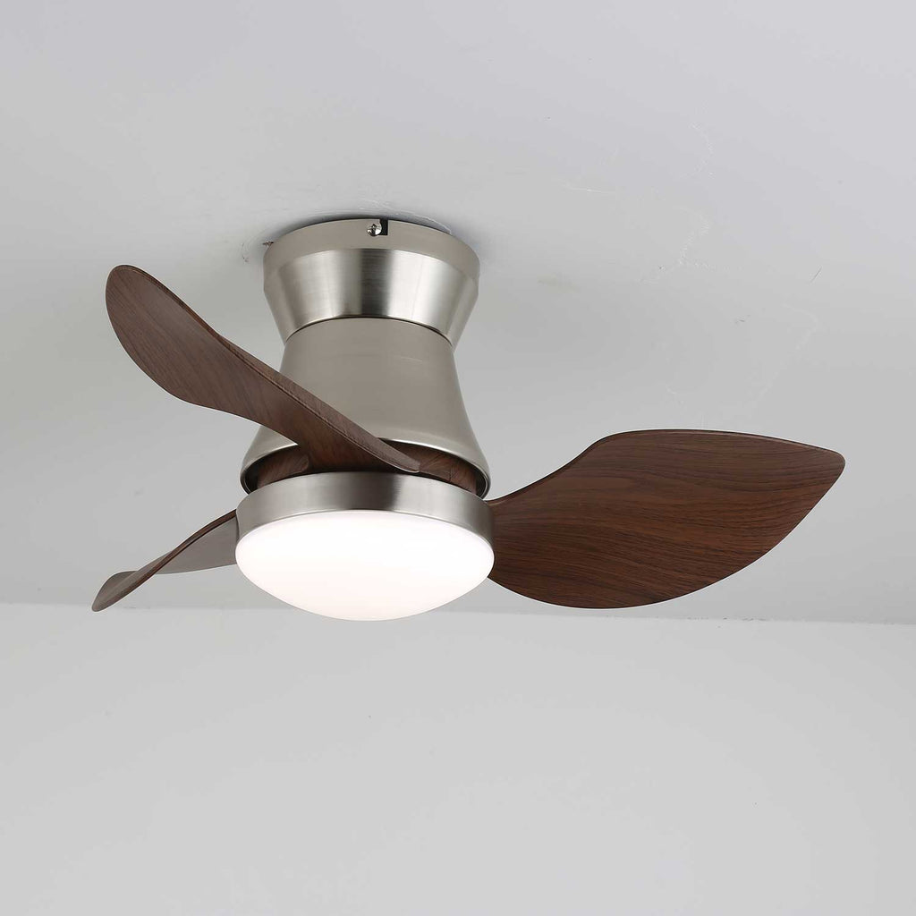 Kaelen Modern Wood Ceiling Fan Light