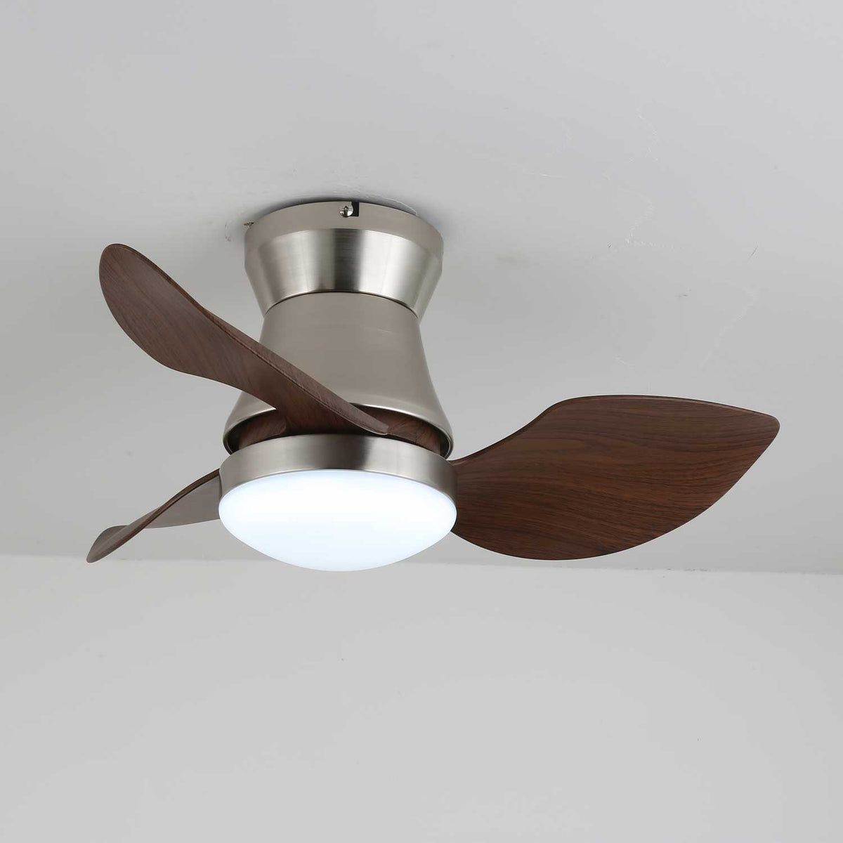 Kaelen Modern Wood Ceiling Fan Light