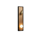 Caleb Vintage Wood Wall Lamp