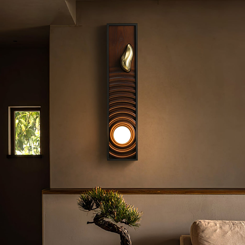 Solano Modern Wood Wall Light