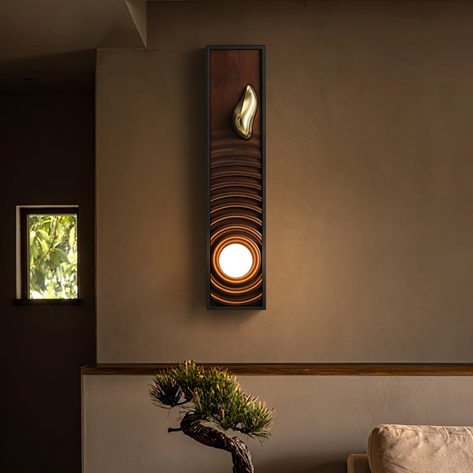 Solano Modern Wood Wall Light