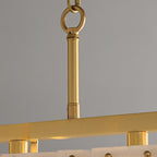 Aether Rectangular Alabaster Pendant Light