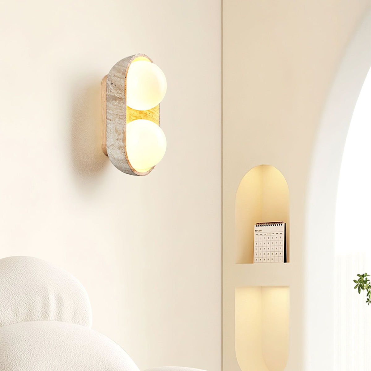 Solstice Modern Wood Wall Light