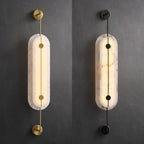 Cudorel Oval Alabaster Wall Light