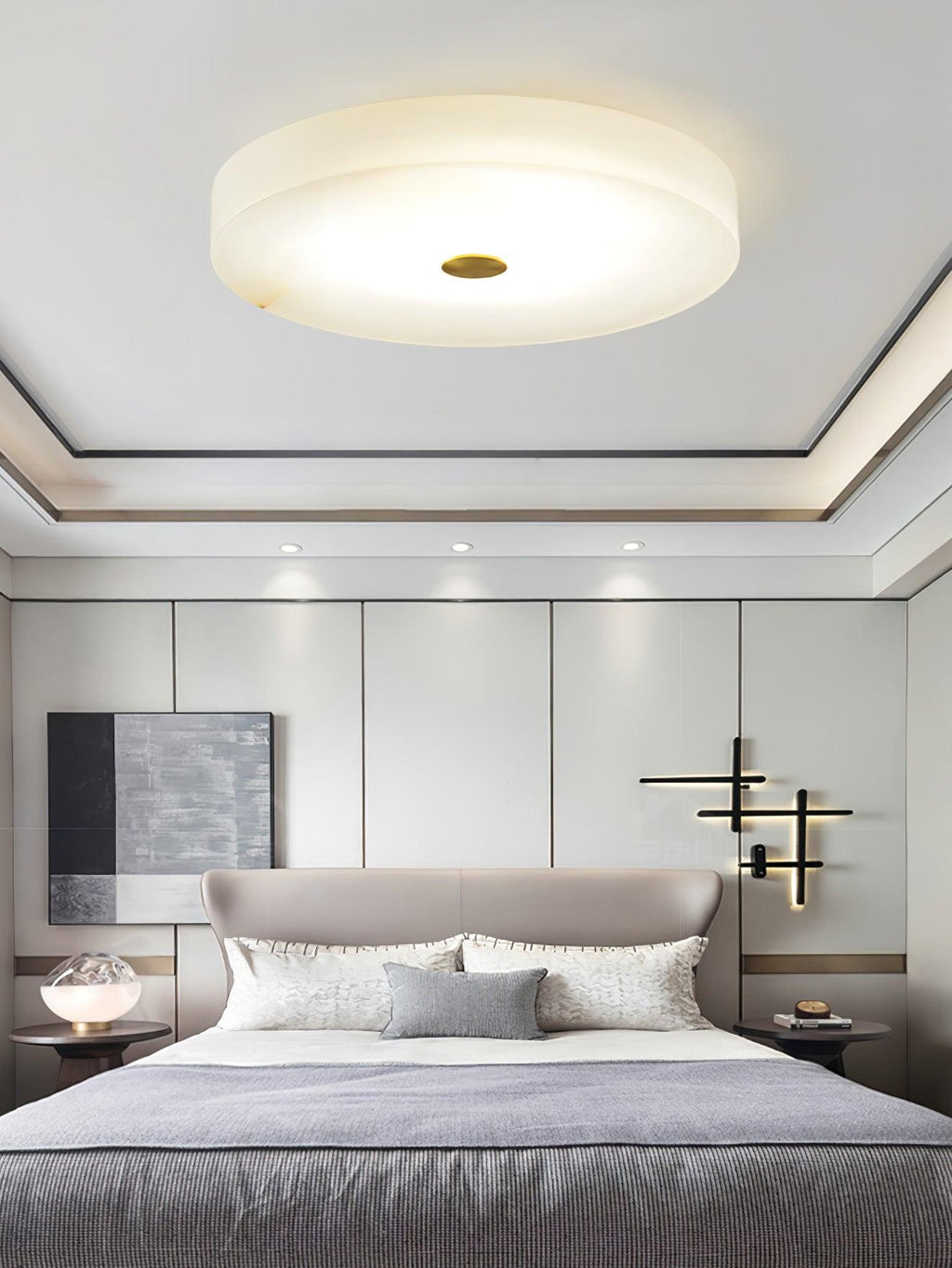 Olaean Alabaster Ceiling Light