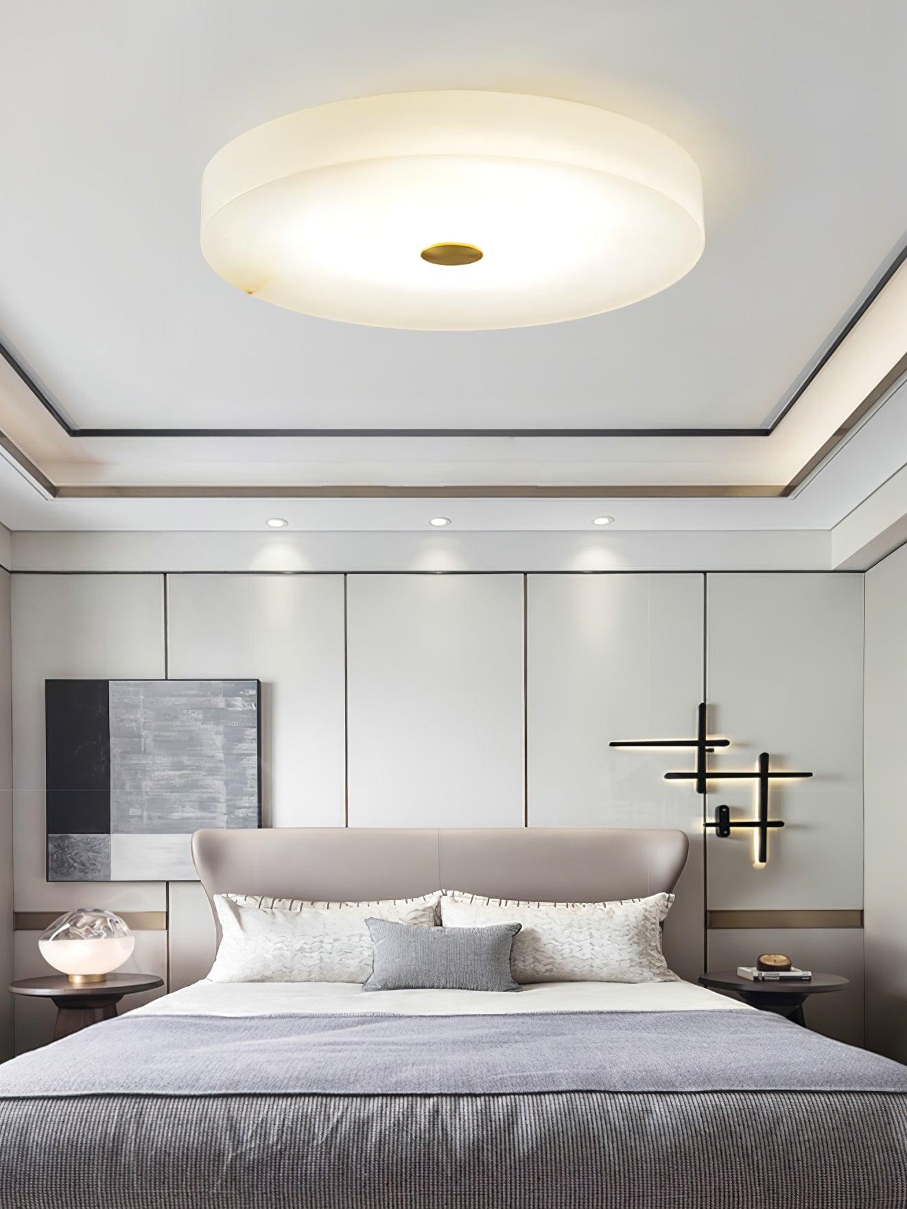 Olaean Alabaster Ceiling Light