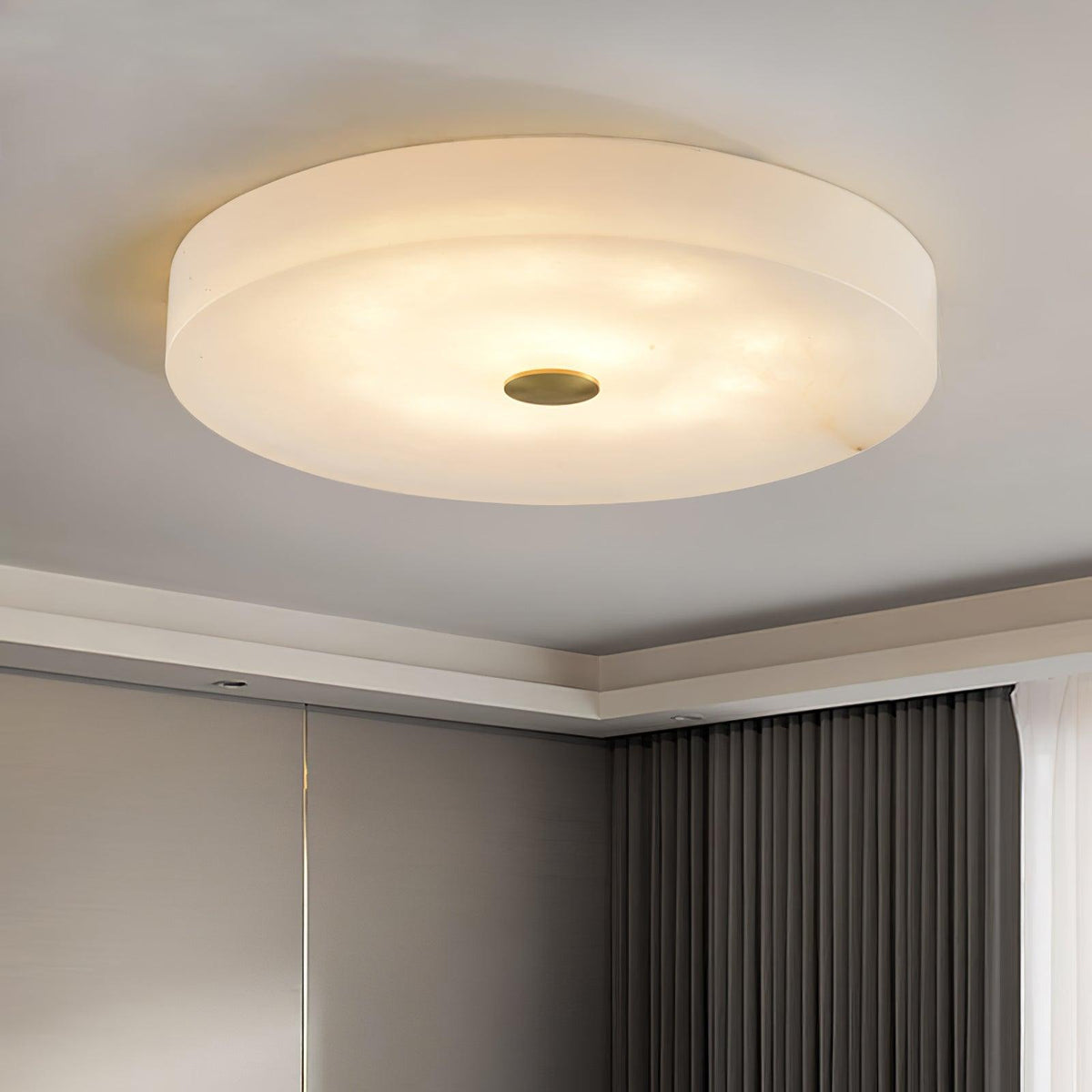 Olaean Alabaster Ceiling Light