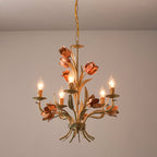 Cacaryra Classic Art Sage Rose Chandelier