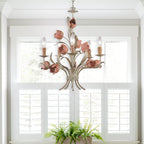 Cacaryra Classic Art Sage Rose Chandelier