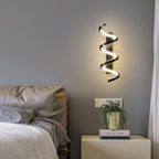 Asilion Nordic Art Spiral Wall Light