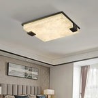 Otalyra Minimalist Alabaster Ceiling Light