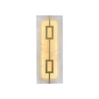 Alvelor Geometric Alabaster Wall Light