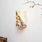 Illaee Modern Minimalist Square Marble Wall Lamp