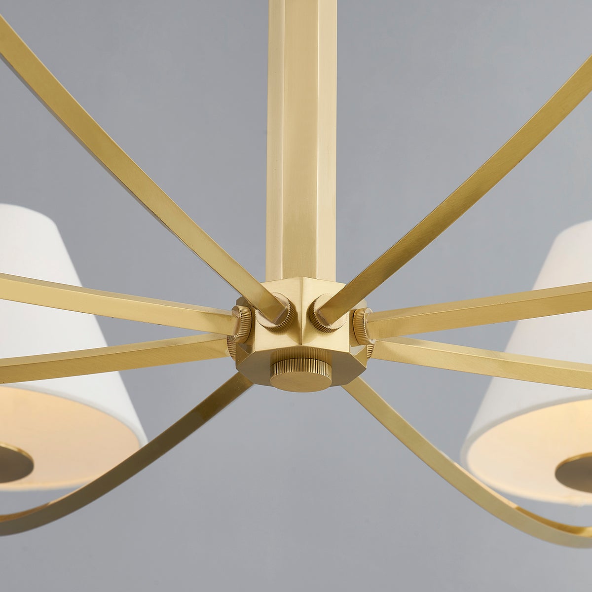 Fleur Classic Vintage Fabric Chandelier