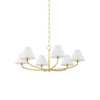 Fleur Classic Vintage Fabric Chandelier
