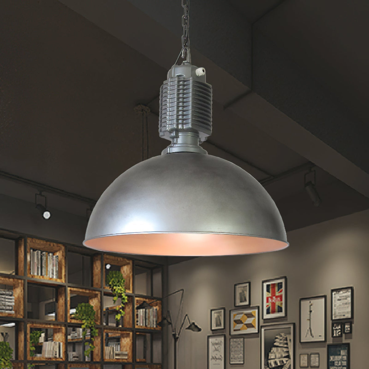 Ashaionis Vintage Industrial Pendant Light