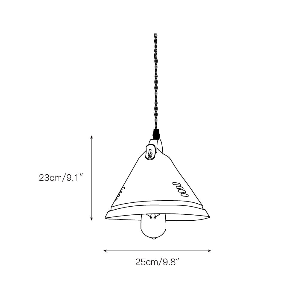 Elorus Vintage Modern Minimalist Pendant Light