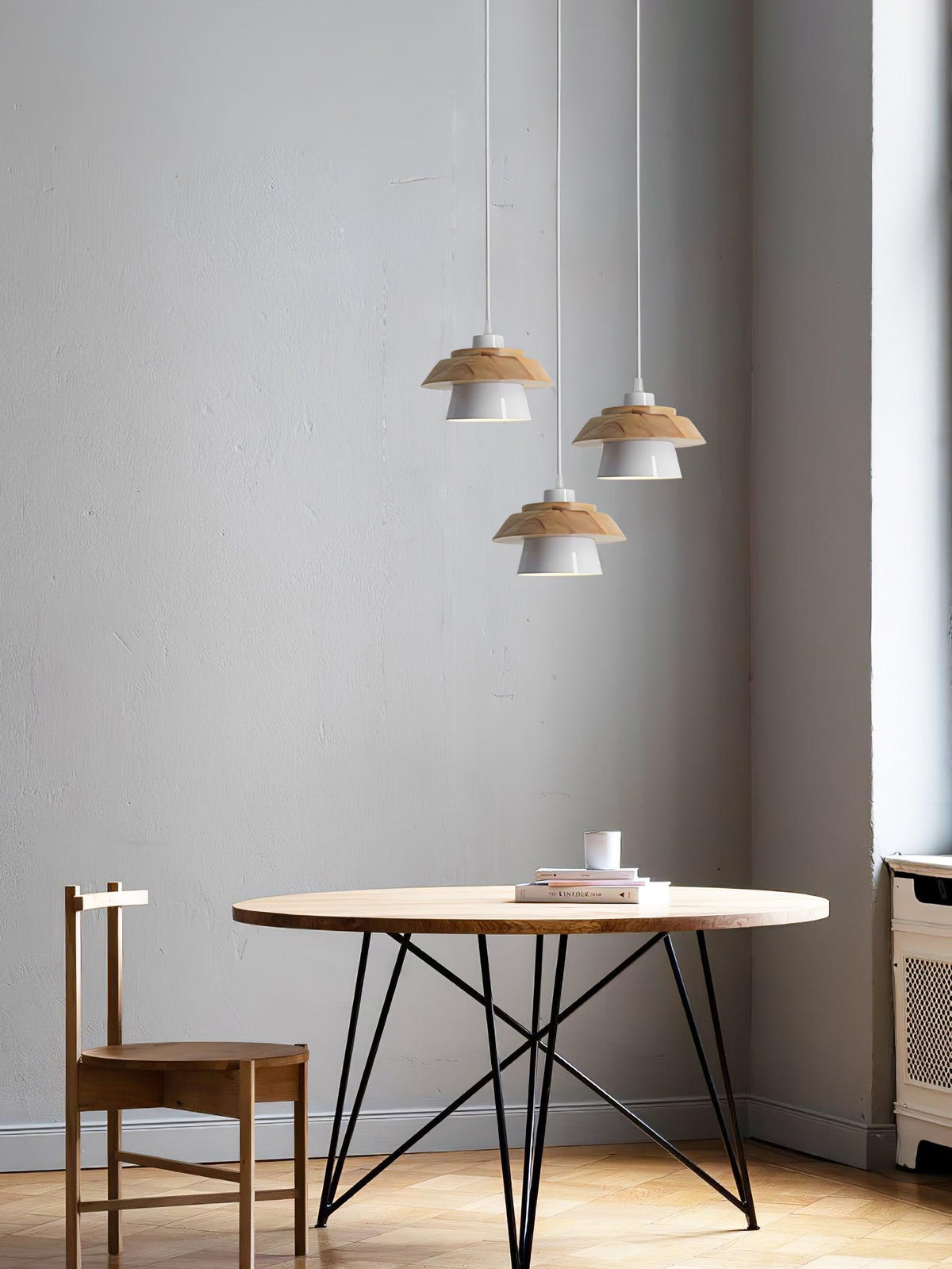 Nadro Modern Wood Pendant Lamp