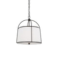 Flare Vintage Industrial Fabric Pendant Lamp