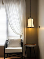 Flare Vintage Industrial Fabric Pendant Lamp