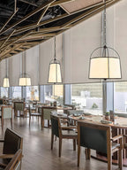Flare Vintage Industrial Fabric Pendant Lamp