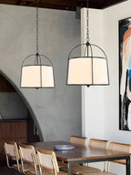 Flare Vintage Industrial Fabric Pendant Lamp