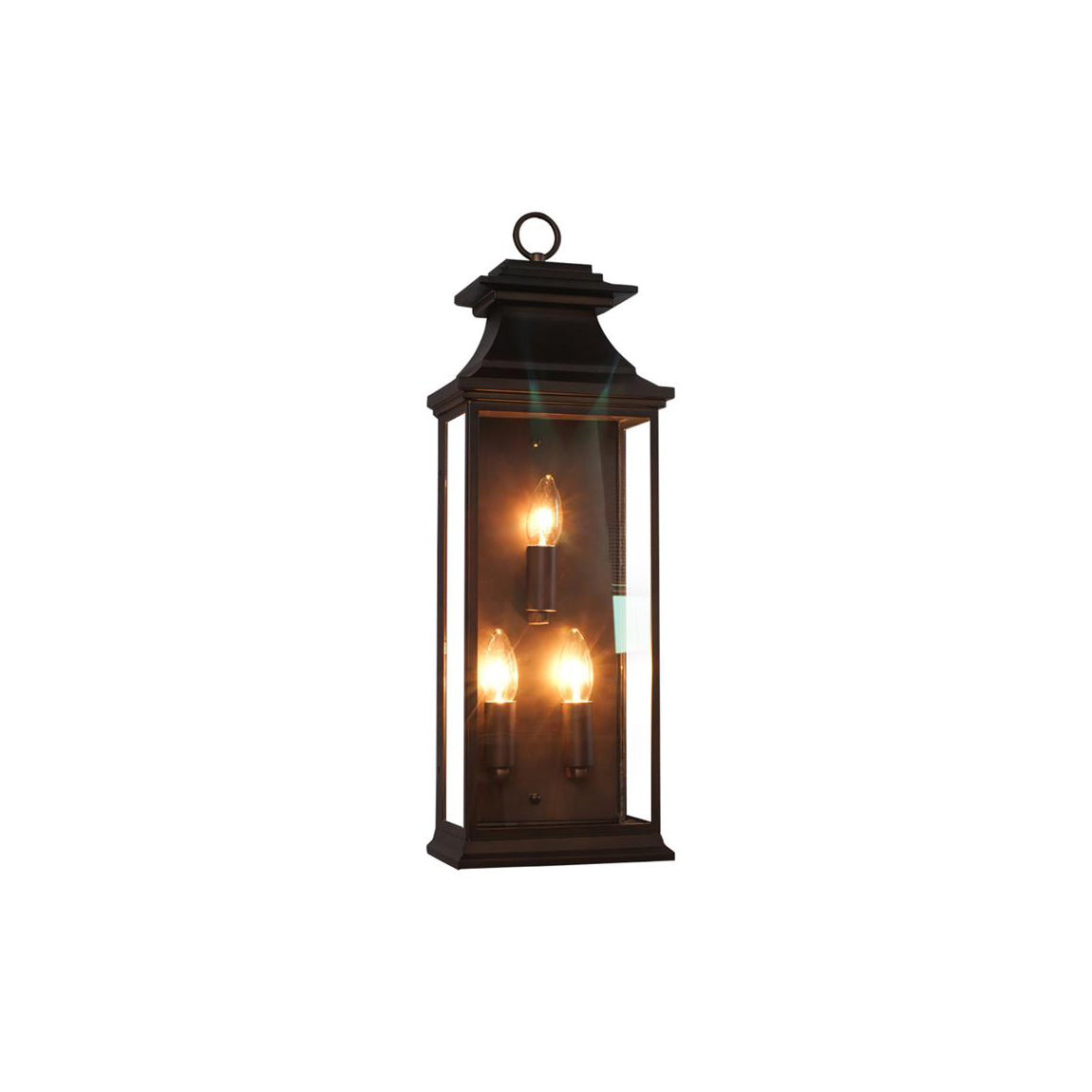 Esolarae Vintage Industrial Glass Wall Lamp